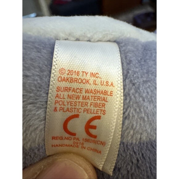 Ty Secret Life of Pets Chloe Cat Plush 6” Purple 2016 Plush Animal Stuffy No Tag - Picture 5 of 10